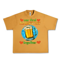 Peanut Butter our first father's day together and beer Urban Heavy Tee - HRA Design Shop