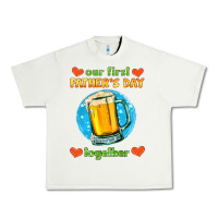 Pistachio our first father's day together and beer Urban Heavy Tee - HRA Design Shop