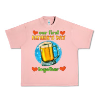 Salmon our first father's day together and beer Urban Heavy Tee - HRA Design Shop