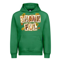 Emerald Thankful with Plate Urban Hoodie - texasbilliewilder