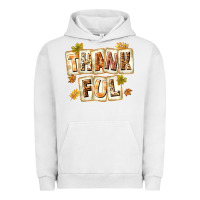 Pigment Lunar Rock Thankful with Plate Urban Hoodie - texasbilliewilder