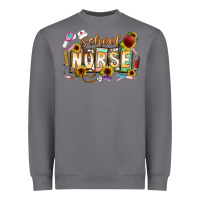 Storm school nurse Heavyweight Sweatshirt - CowhideDigitalArt