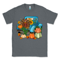Charcoal Heather Thanksgiving turkey truck Classic Tee - Artiststas