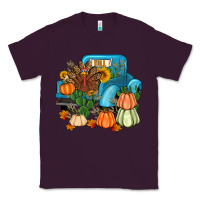 Plum Thanksgiving turkey truck Classic Tee - Artiststas