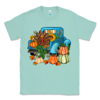 Seafoam Thanksgiving turkey truck Classic Tee - Artiststas