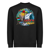 Black beach please Heavyweight Sweatshirt - SublimationCraftShop