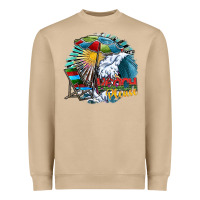 Beach Please Heavyweight Sweatshirt | Teevron