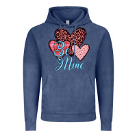 Vintage Denim hearts be mine Vintage Hoodie - JahusDesignShop