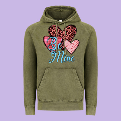 Hearts Be Mine Vintage Hoodie Designed By Jahusdesignshop