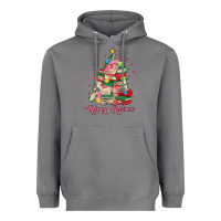 Storm merry bookmas christmas book tree Heavyweight Hoodie - MaliasSmallBusiness