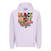 Lilac black girl magic Premium Hoodie - Artiststas