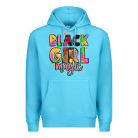 Ocean Blue black girl magic Premium Hoodie - Artiststas