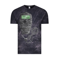 Cloud Black baseball counter and stopwatch fa element Vintage Tee - FaDigitalArtStudio