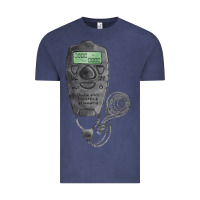 Vintage Denim baseball counter and stopwatch fa element Vintage Tee - FaDigitalArtStudio