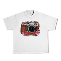 Lunar Rock rose grey leopard vintage camera Urban Heavy Tee - FaDigitalArtStudio