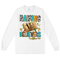White Raising believers matthew 4 17 Long Sleeve Tee - AdoDesignShop