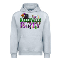 Heather Grey Halloween Party Urban Hoodie - texasbilliewilder