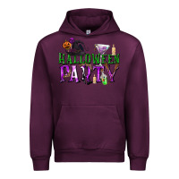 Mauve Wine Halloween Party Urban Hoodie - texasbilliewilder
