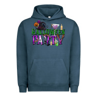 Pigment Midnight Navy Halloween Party Urban Hoodie - texasbilliewilder