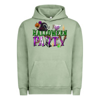 Pigment Oil Green Halloween Party Urban Hoodie - texasbilliewilder