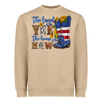 The Land Of The Yee The Home Of The Haw Heavyweight Sweatshirt | Teevron