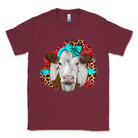 Burgundy ribbon simmental leopard Classic Tee - JahusDesignShop