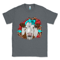 Charcoal Heather ribbon simmental leopard Classic Tee - JahusDesignShop