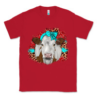 Red ribbon simmental leopard Classic Tee - JahusDesignShop