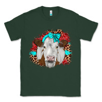 Sports Green ribbon simmental leopard Classic Tee - JahusDesignShop