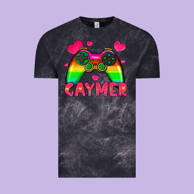 Gaymer Vintage Tee Designed By Hra Design Shop