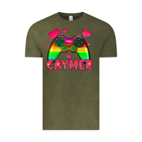 Vintage Olive gaymer Vintage Tee - HRA Design Shop