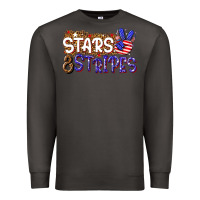 Smoke stars and stripes Premium Sweatshirt - NancyCooperArtShop