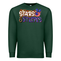 Stars And Stripes Premium Sweatshirt | Teevron