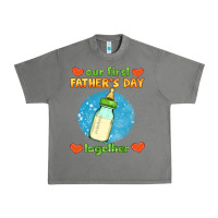 Tornado our first father's day together and baby bottle Urban Heavy Tee - HRA Design Shop