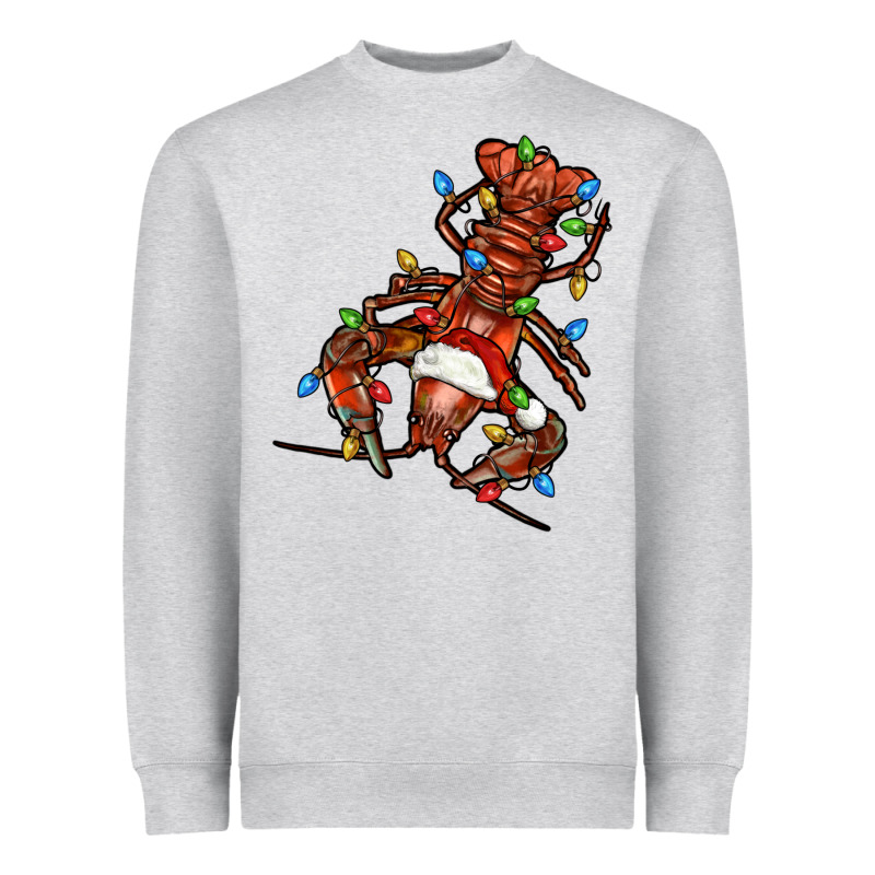 Christmas Crawfish Heavyweight Sweatshirt by FaDigitalArtStudio | Teevron