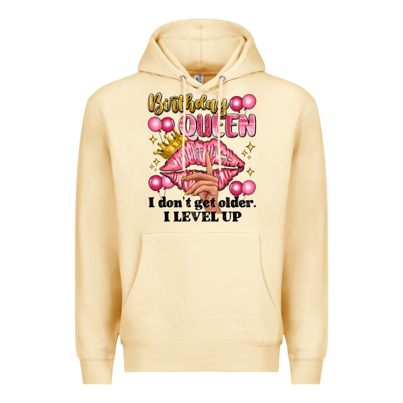 Birthday Queen I Dont Get Older I Level Up Premium Hoodie by Artiststas | Teevron