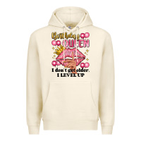 Tofu birthday queen i dont get older i level up Premium Hoodie - Artiststas