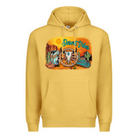 Antique Gold desert vibes Premium Hoodie - AdoDesignShop