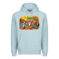 Blue Mist desert vibes Premium Hoodie - AdoDesignShop