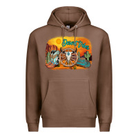 Chestnut desert vibes Premium Hoodie - AdoDesignShop