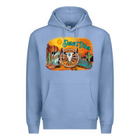 Colony Blue desert vibes Premium Hoodie - AdoDesignShop
