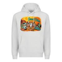 Dove Grey desert vibes Premium Hoodie - AdoDesignShop