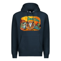 Navy desert vibes Premium Hoodie - AdoDesignShop