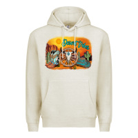 Oatmeal Heather desert vibes Premium Hoodie - AdoDesignShop