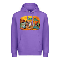 Purple desert vibes Premium Hoodie - AdoDesignShop