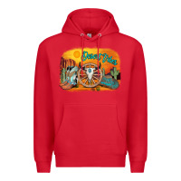 Red desert vibes Premium Hoodie - AdoDesignShop