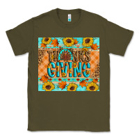 Army Green Thanksgiving Turkey Classic Tee - Artiststas