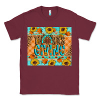 Burgundy Thanksgiving Turkey Classic Tee - Artiststas