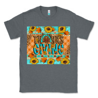 Charcoal Heather Thanksgiving Turkey Classic Tee - Artiststas