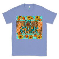 Colony Blue Thanksgiving Turkey Classic Tee - Artiststas